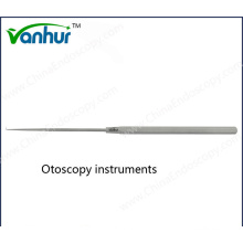 Instrumentos de otoscopia Gancho para microcerumen de acero inoxidable